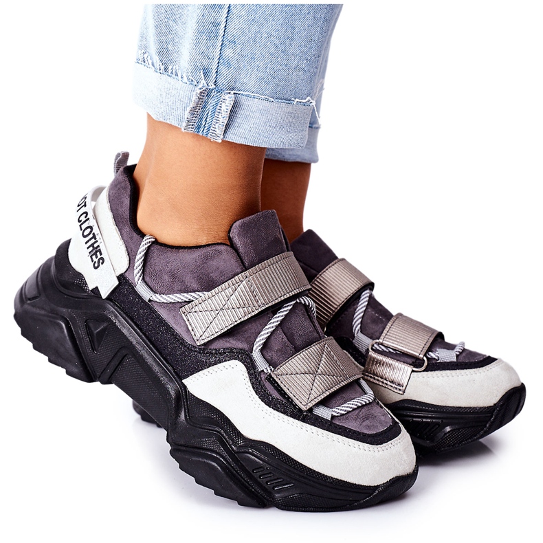 Încălțăminte sport pentru femei Adidași negri Katerini negru