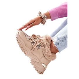 PM1 Încălțăminte de sport caldă pentru femei Khaki Heart Beats kaki PM1 Încălțăminte de sport caldă pentru femei Khaki Heart Beats kaki