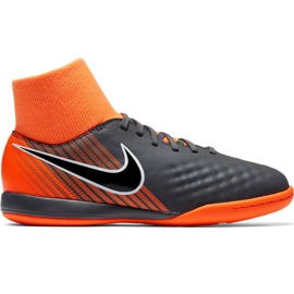Pantofi de fotbal Nike Magista Obra X 2 Academy Df Ic Jr AH7315 080 multicolor portocale si rosii