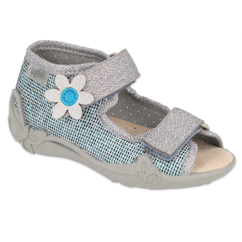 Pantofi pentru copii Befado galbeni 342P023 albastru