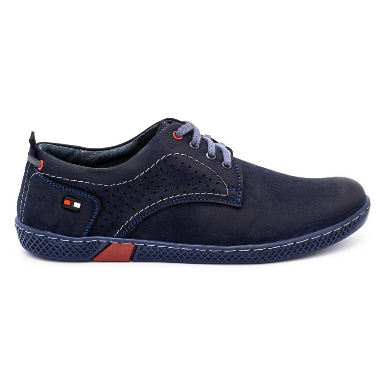Antex Pantofi casual bărbați 302 bleumarin albastru Antex Pantofi casual bărbați 302 bleumarin albastru