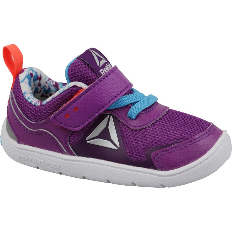 Pantofi Reebok Ventureflex Stride 5.0 Jr BD3696 roșu violet Pantofi Reebok Ventureflex Stride 5.0 Jr BD3696 roșu violet