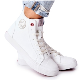 Adidași pentru femei Cross Jeans High White II2R4010C alb Adidași pentru femei Cross Jeans High White II2R4010C alb