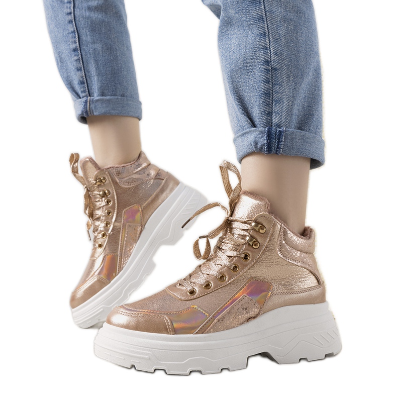 Adidași de iarnă roz Doyon