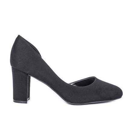 Pompe negre pe stâlpul Harperry negru