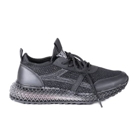 Ghete negre cu ornamente Lil negru Ghete negre cu ornamente Lil negru