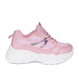 Adidași roz pe tălpi groase de Alice