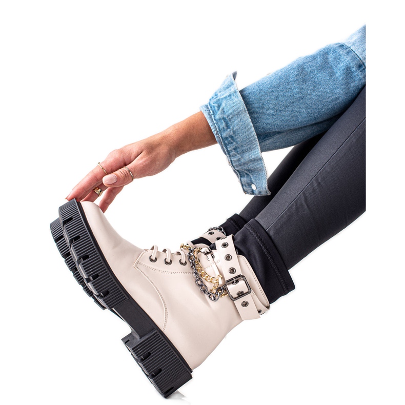 Seastar Muncitori cu lanțuri de modă bej Seastar Muncitori cu lanțuri de modă bej