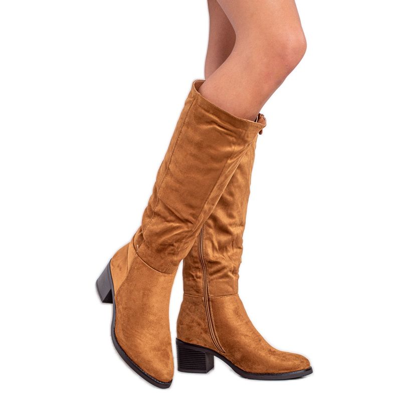 Cizme de cămilă VINCEZA maro Cizme de cămilă VINCEZA maro