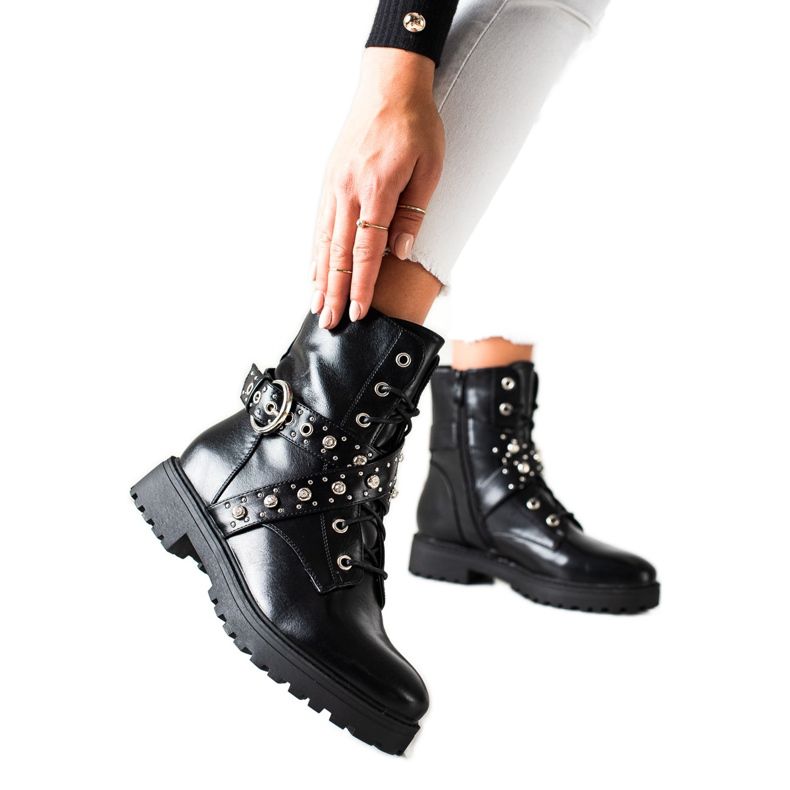 Bestelle Muncitori negri cu zirconiu cubic negru