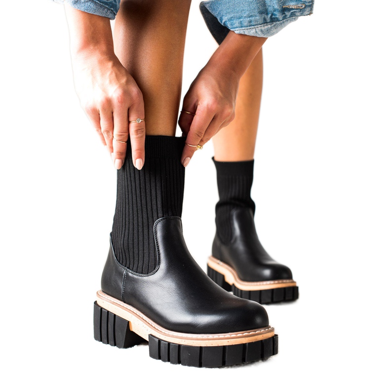 Seastar Ghete Ghete Jodhpur cu șosete negru