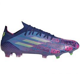 Ghete de fotbal Adidas X Speedflow Messi.1 Fg M FY6879 multicolor albastru