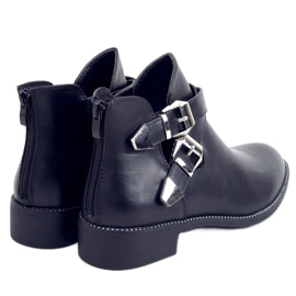 Cizme decupate negre Y8157 Negre negru Cizme decupate negre Y8157 Negre negru