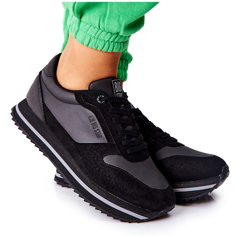 Încălțăminte sport Foam de memorie Big Star II274217 Negru Încălțăminte sport Foam de memorie Big Star II274217 Negru