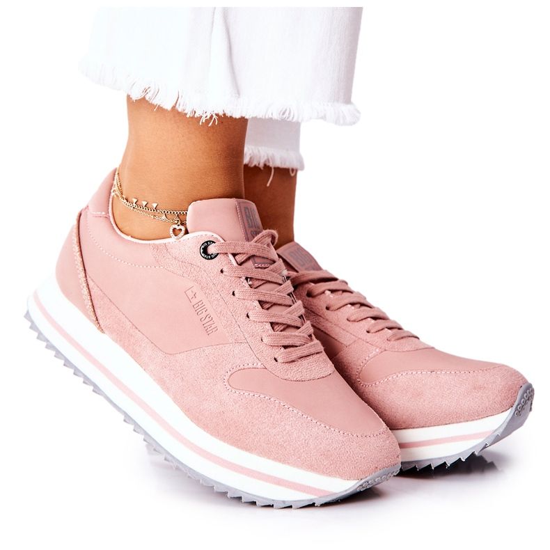 Încălțăminte sport Foam de memorie Big Star II274218 Nud roz