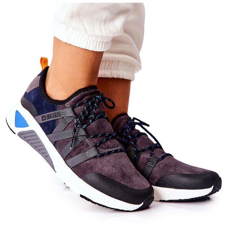 Încălțăminte sport Foam de memorie Big Star II274309 Blue Navy multicolor Încălțăminte sport Foam de memorie Big Star II274309 Blue Navy multicolor