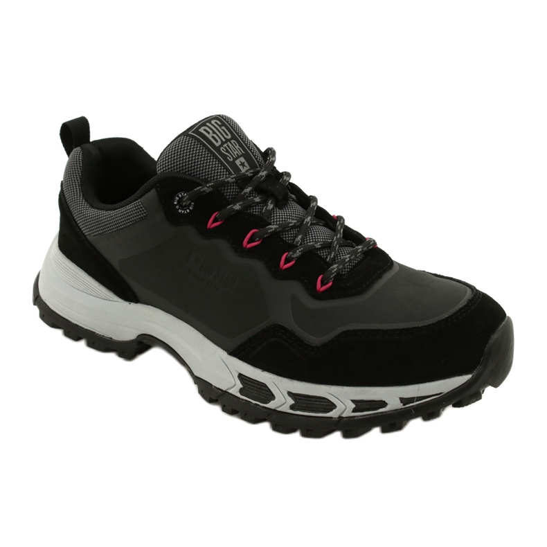 Pantofi sport pentru bărbați Big Star gri și negru II174140