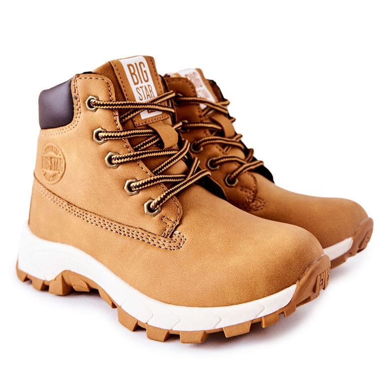 Încălțăminte de trekking pentru copii Big Star II374101 Camel maro