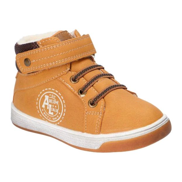 American Club Pantofi sport Club American XD21 / 21 Camel Warm cu blană galben