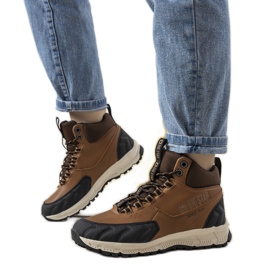 Pantofi de trekking Brown Big Star Ivanna maro Pantofi de trekking Brown Big Star Ivanna maro