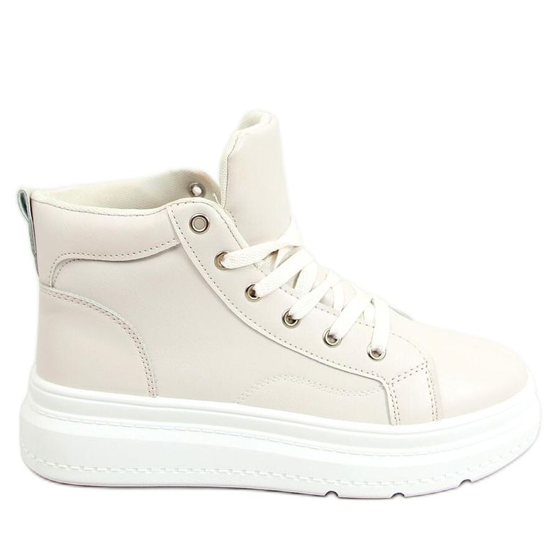 Adidași de gleznă bej Ava