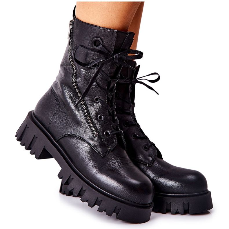 Piele High Workers Big Star II274429 Negru