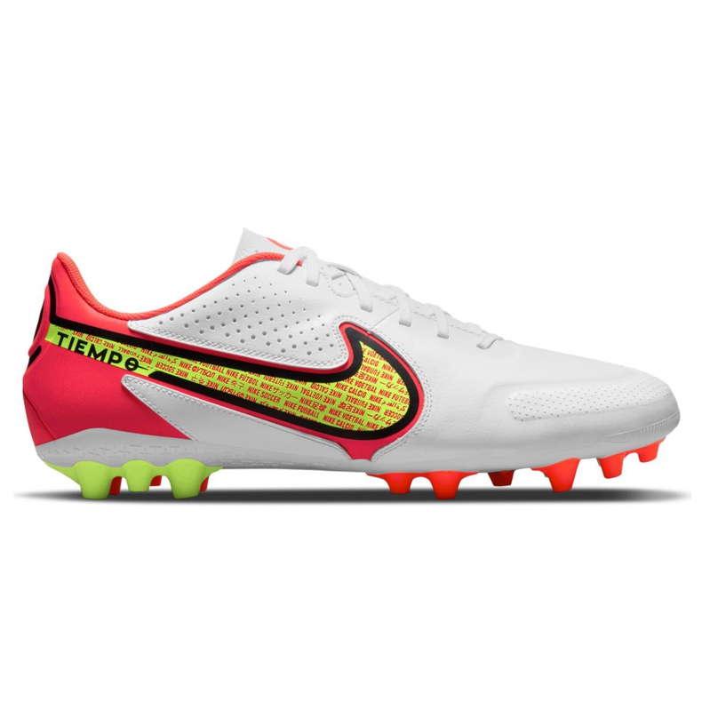 Pantofi de fotbal Nike Tiempo Legend 9 Academy Ag M DB0627-176 alb, alb, multicolor alb Pantofi de fotbal Nike Tiempo Legend 9 Academy Ag M DB0627-176 alb, alb, multicolor alb