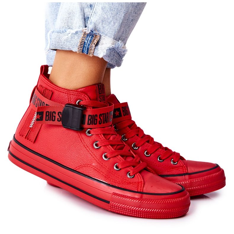 Adidași cu izolație mare Big Star GG274028 Roșu