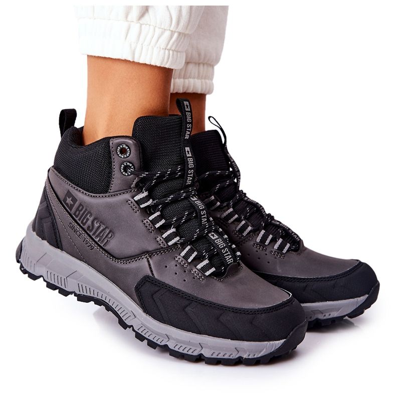 Pantofi de trekking Big Star II274454 Negru