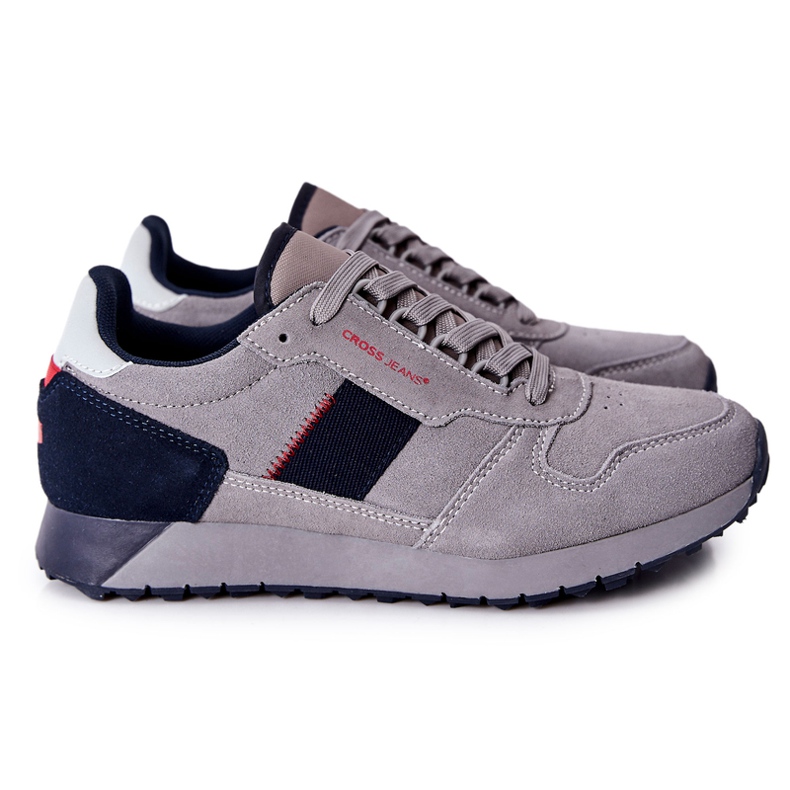 Pantofi sport bărbați Cross Jeans Grey II1R4008C gri Pantofi sport bărbați Cross Jeans Grey II1R4008C gri