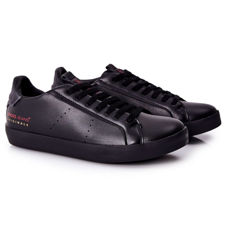 Tenisi bărbați Cross Jeans Black II1R4013C negru