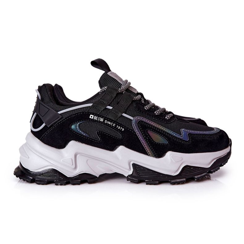 Încălțăminte sport pentru bărbați Adidași Big Star II174044 Negru