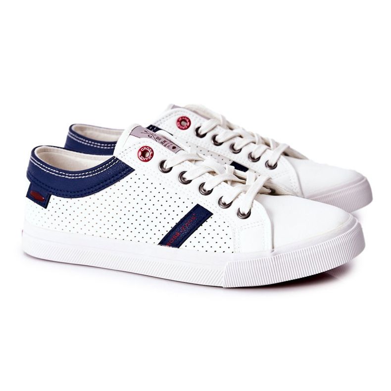 Tenisi bărbați Cross Jeans II1R4005C Alb