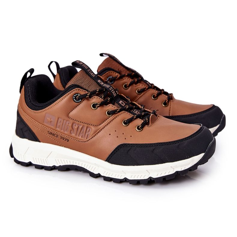 Pantofi sport pentru bărbați Big Star Brown II174180 maro