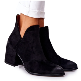 POTOCKI Cizme clasice cu fermoar negru Veriane POTOCKI Cizme clasice cu fermoar negru Veriane