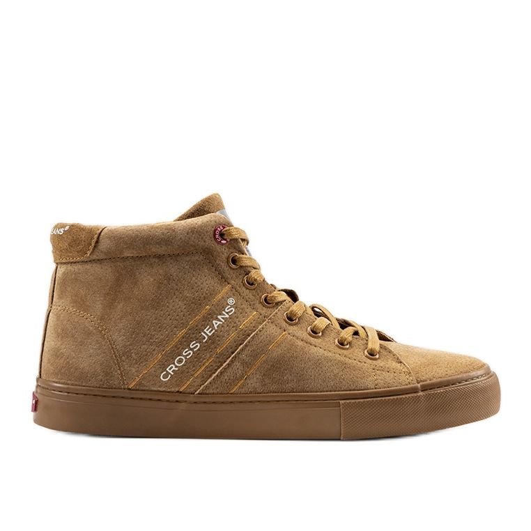 Adidași bărbați maro Cross Jeans Raya