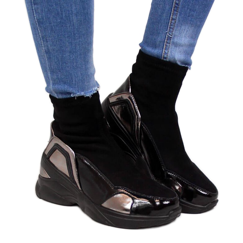 Pantofi cu toc negru marca T.Sokolski W SCA140