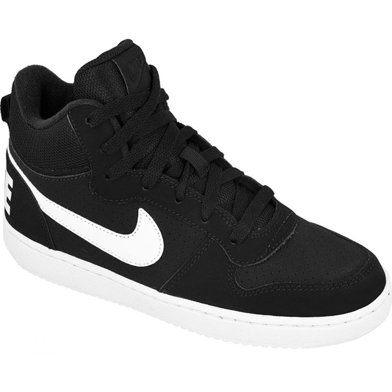 Pantofi Nike Sportswear Court Borough Mid Jr 839977-004 negru