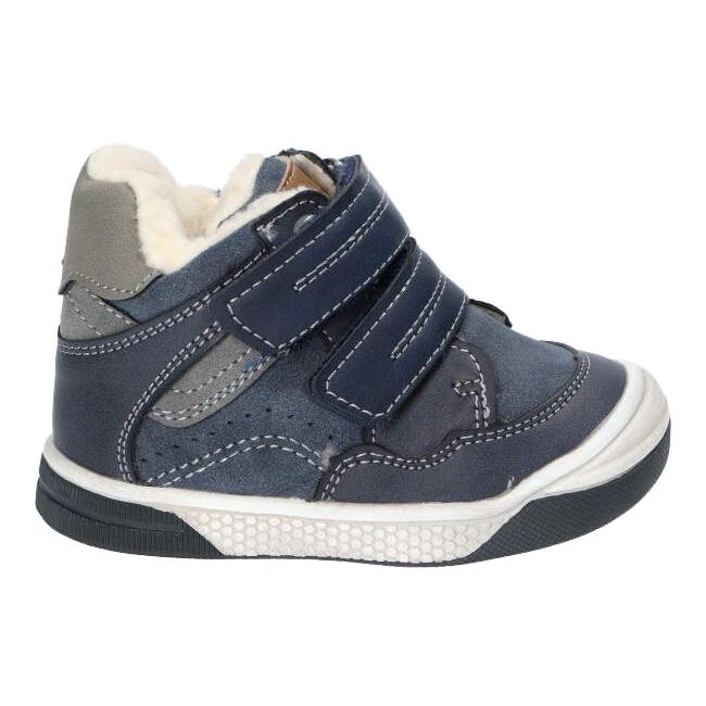Cizme Sportowe cu Velcro American Club XD17 / 21 Albastru marin