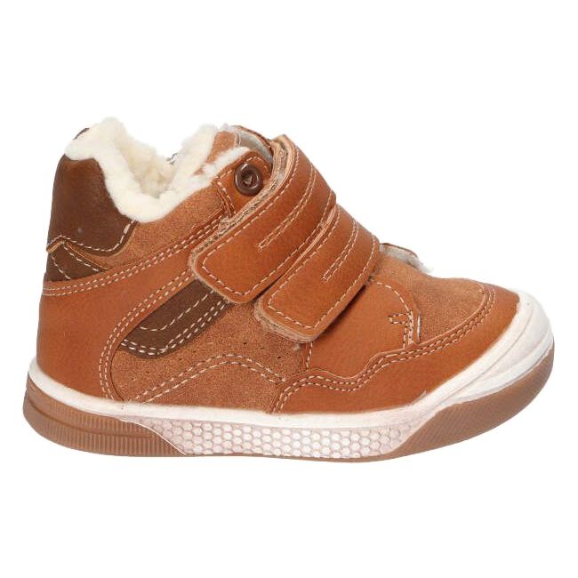 Cizme Sportowe cu Velcro American Club XD17 / 21 Camel maro galben