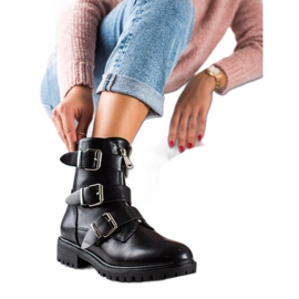 Sixth Sense Muncitori negri cu catarame negru Sixth Sense Muncitori negri cu catarame negru