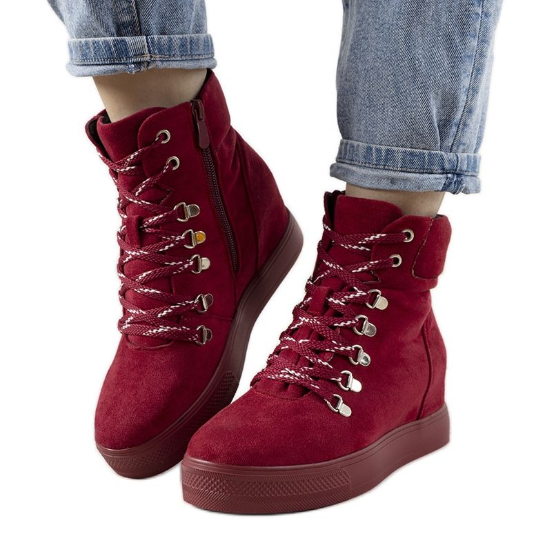 Adidași de iarnă Carmona claret