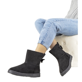 Cizme de iarnă negre pentru femei Cross Jeans Lomeli negru Cizme de iarnă negre pentru femei Cross Jeans Lomeli negru