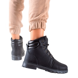 TRENDI Trappers negri cu încălzire negru