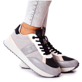Încălțăminte sport Foam de memorie Big Star II274398 Gri-Negru