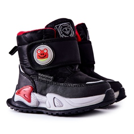 PJ2 Cizme de zăpadă pentru copii Cizme Black Frenzie negru PJ2 Cizme de zăpadă pentru copii Cizme Black Frenzie negru