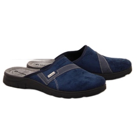 Papuci de casă Inblu M ARC7 bleumarin albastru marin