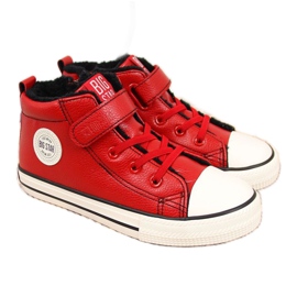 Adidași Big Star Jr GG374034 cu izolație roșie maro roșu Adidași Big Star Jr GG374034 cu izolație roșie maro roșu