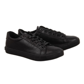 Adidași negri din piele ecologică Big Star M II174029 din piele ecologică negru Adidași negri din piele ecologică Big Star M II174029 din piele ecologică negru