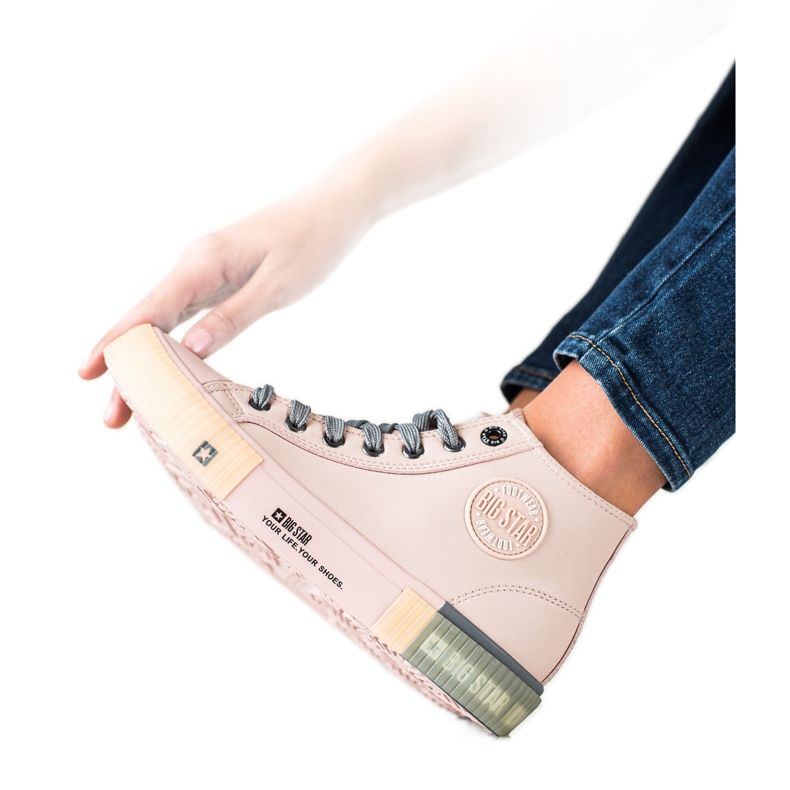 Adidași pentru femei Big Star II274138 roz